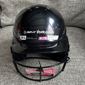 RIP-IT Vision Classic Black Kids Face Mask